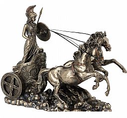 θεά Αθηνά σε αρμα (Διακοσμητικό Αγαλμα 33cm) (Ιδανικό για δώρο)
