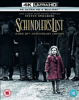 Η λίστα του Σίντλερ (25th Anniversary Bonus Edition) [4K + Blu-ray]