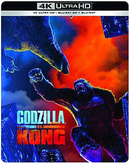 Γκοτζίλα vs Κονγκ [4K + 3D + 2D Blu-ray] [Steelbook]