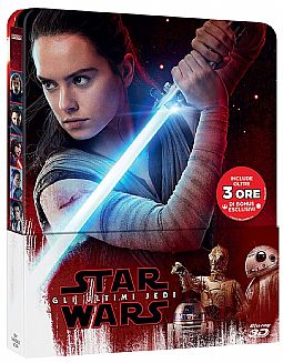 Star Wars: Επεισόδιο 8 - Οι τελευταίοι Τζεντάι [3D + Blu-ray] [Steelbook]