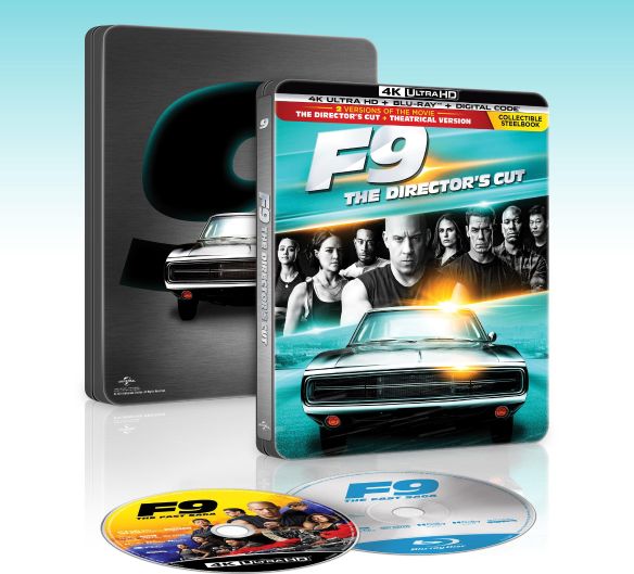 Fast & Furious 9 (Dicetor's Cut & Theatrical) [4K Ultra HD SteelBook]