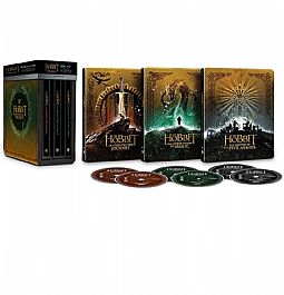 The Hobbit: Trilogy [4K Ultra HD] [Steelbook]