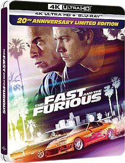 The Fast and the Furious 20th Anniversary Edition [ 4K Ultra HD + Blu-ray SteelBook]