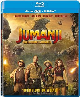 Jumanji: Καλώς ήρθατε στη ζούγκλα [3D + Blu-ray]