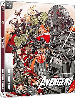 Εκδικητές: Η εποχή του Ultron [4K Ultra HD + Blu-ray] [Steelbook]