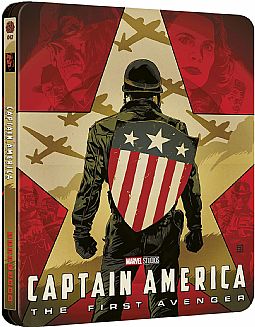 Captain America: Ο πρώτος εκδικητής [4K Ultra HD + Blu-ray] [Steelbook]