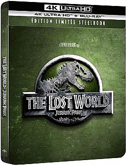 Τζουράσικ Παρκ 2 Ο χαμένος κόσμος [4K Ultra HD + Blu-ray] [Steelbook]