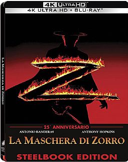 Η Μασκα Του Ζορρο [4K Ultra HD + Blu-ray] [Steelbook]