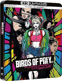 Αρπακτικά Πτηνά: Και η Φαντασμαγορική Χειραφέτηση της Χάρλεϊ Κουίν [4K Ultra HD + Blu-ray] [Steelbook]
