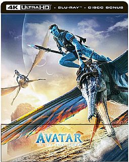 Avatar: The Way of Water [4K Ultra HD + Blu-ray + Bonus Disc] [Steelbook] 