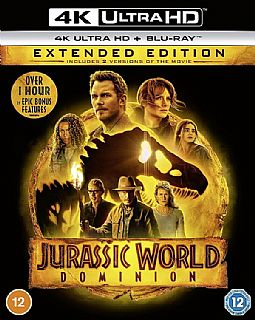 Jurassic World Κυριαρχία (Extended Edition) [4K Ultra HD + Blu-ray]