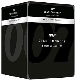 James Bond - Sean Connery Collection (6 Film) Limited Edition [4K Ultra HD + Blu-Ray] [Steelbook]