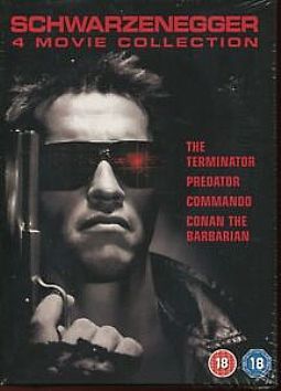 Arnold Schwarzenegger - Terminator/ Commando / Predator / Conan the Barbarian [DVD] [Box-set] 